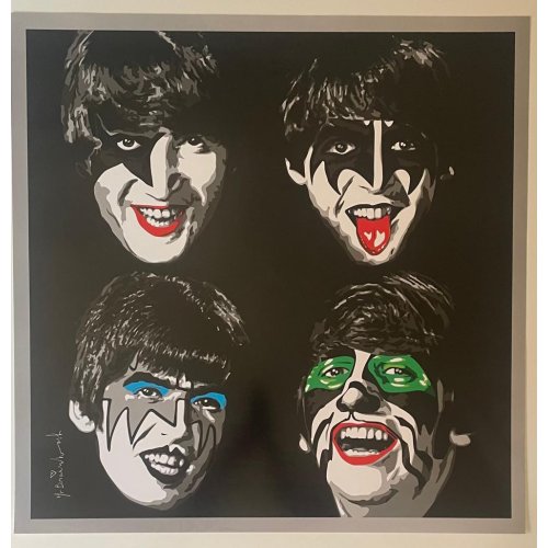 The Beatles as KISS [Print] - 150€ :