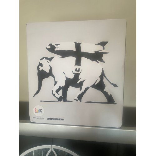 Banksy Elephant with Bomb Figure White, 2020 [Toys